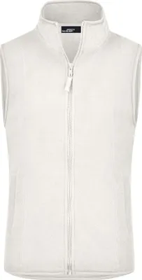 Produktbild von Leichte Weste aus Microfleece off-white, Gr. M