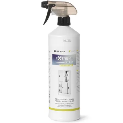 Obrázek produktu pro Extreme Steel Profesionální přípravek k čištění a leštění oceli - 1l, HENDI, 1 l