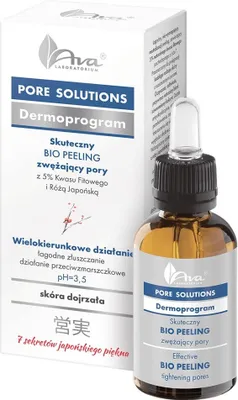 Produktbild von Ava Laboratorium Pore Solutions Skuteczny bio peeling zwężający pory, 30 ml