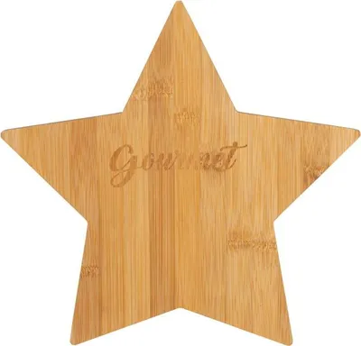 Produktbild von Räder Bambusbrett Stern Gourmet 31x31,5cm