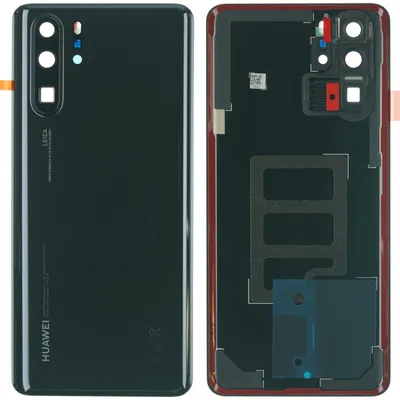 Produktbild von Huawei P30 Pro Backcover + Kameraglas + Kleber, Schwarz