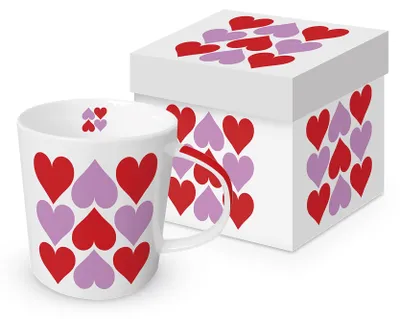 Immagine prodotto di Tazza da caffè Tazza di tendenza - Hearts Graphic