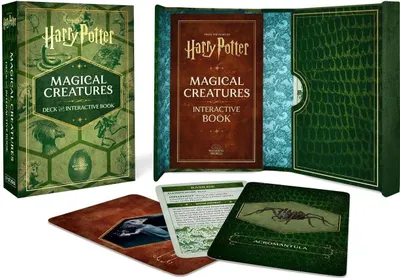 Produktbild von Harry Potter Magical Creatures Deck and Interactive Book