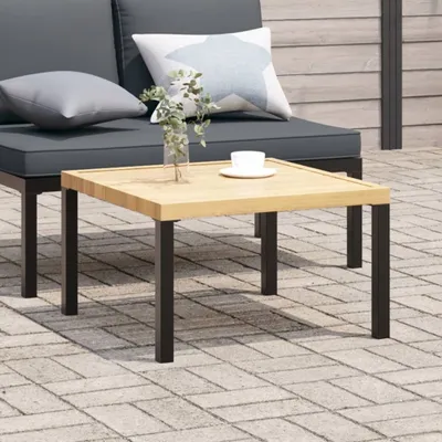Produktbild von Möbel Garten-Couchtisch Schwarz 65x65x40 cm Aluminium - Gartentische 4008573