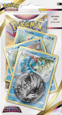 Image de Pokemon Astral Radiance: Feraligatr Premium Checklane Blister