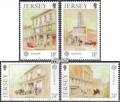 Produktbild von Briefmarken GB - Jersey 1990 Mi 508-511 (kompl.Ausg.) postfrisch Europa