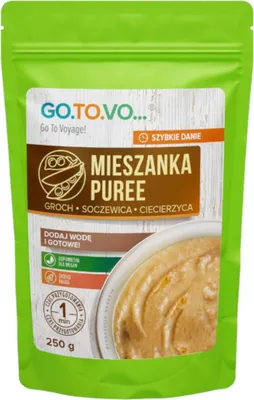 Zdjęcie produktu dla Mieszanka purée z grochu, soczewicy, ciecierzycy 250g