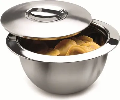Produktbild von Karl Weis Thermoschüssel m. Deckel Ø 37 cm, 7 L, Edelstahl