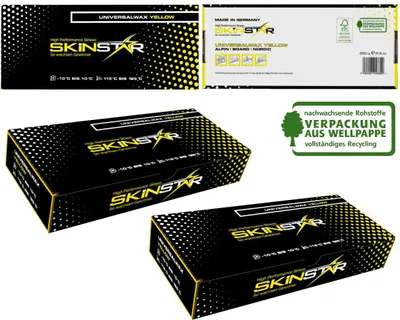 Image de SKINSTAR Fart universel YELLOW EDITION Fart pour ski et ski de fond 500g