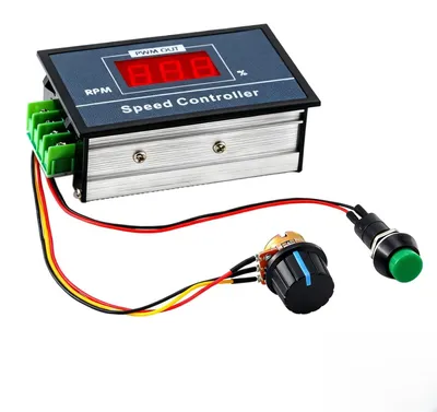 PWM-Drehzahlregler 30 A 6-60 V mit Digitalanzeige