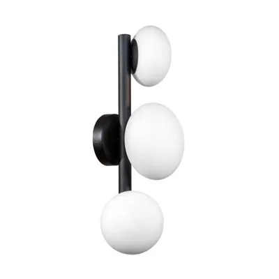 Immagine prodotto di Applique OMI nera 3xG9x5W in vetro, dimensioni: 45x16x20 cm, IP20, Zuma Line