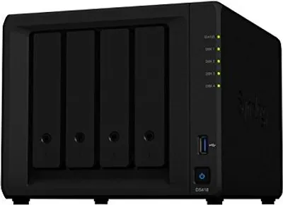 Produktbild von Synology Disk Station DS418 - NAS-Server - 4 Schächte