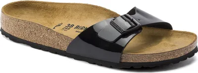 Produktbild von Birkenstock Madrid Black Patent - Damen Hausschuhe - 040303