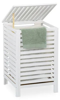 Image de Panier à linge avec couvercle et sac amovible