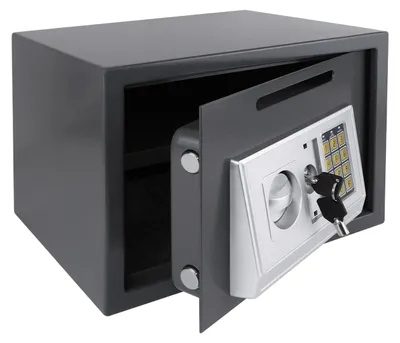 Produktbild von Sicherheitssafe, Elektronisches Schloss, Wandmontage-Design, 35x25x25cm
