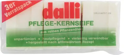Produktbild von Dalli Pflege-Kernseife (3 x 125 g)