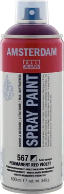 Produktbild von Amsterdam Sprühfarbe Spraydose hochpigmentiert 400 ml Permanentrotviolett 567