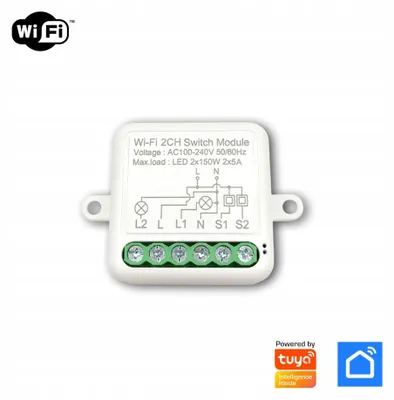 Produktbild von Tuya Rollladen-Schalter Modul WiFi Smart Home Steuerung