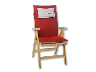 Produktbild von Sitzkissen für Stuhl De LUXE Karmín 120x50x8 cm hoch