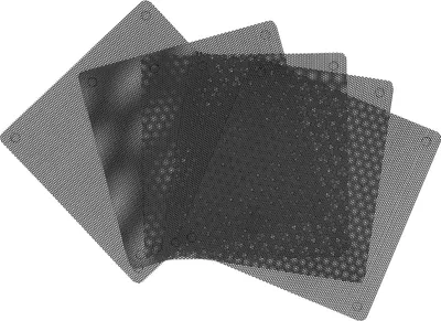 Obrázok produktu pre 5ks 12cm kryt počítačového ventilátora PC Computer Laptop PVC DustProof Fan Dust Filter Black