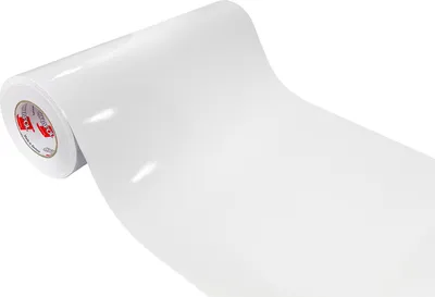 Produktbild von Klebefolie Möbel 52x100 cm - Weiß Glanz - Möbelfolie selbstklebend wasserfest und abwaschbar für schnelle Möbelrenovierung - Klebefolie Küche für Schränke, Türen, Regale - Folie für Möbel