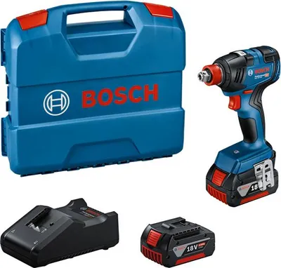 Produktbild von Akku-Drehschlagschrauber GDX 18V-200, 2 x Akku GBA 18V 4.0Ah in L-Case