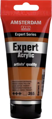 Produktbild von Amsterdam Expert Series Acrylfarbe Tube 75 ml Transparentoxidgelb 265