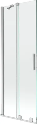 Immagine prodotto di Mexen Velar paratia per vasca da bagno 2 ante scorrevoli 70 x 150 cm, trasparente, cromo - 896-070-000-01-01