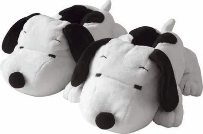Produktbild von Familie24 Damen Mädchen Peanuts Snoopy 3D-Hausschuhe Pantoffeln Gr. 35-37
