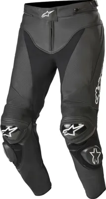 Produktbild von Alpinestars Track v2 Motorrad Lederhose, schwarz, 58