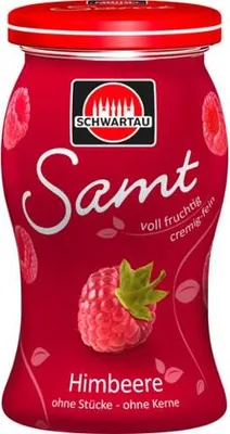 Produktbild von Schwartau Himbeere Samt Frühstück Fruchtaufstrich Streichzart 270g