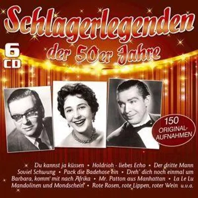 Produktbild von Schlagerlegenden der 50er Jahre - 150 Originalaufn