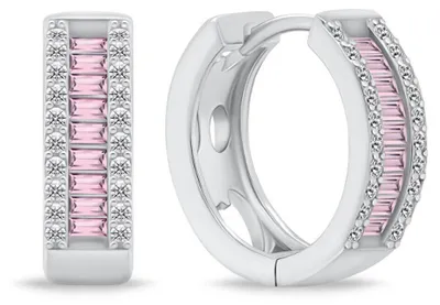Produktbild von Sparkling silver rings with zircons EA475WP