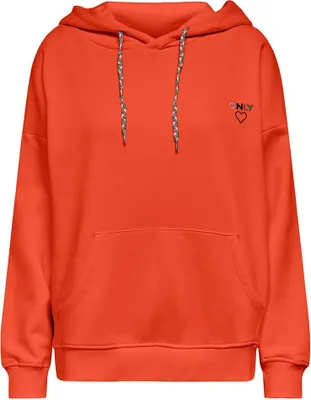 Image de Only Noomi Sweat à capuche Rouge L Femme Rouge L