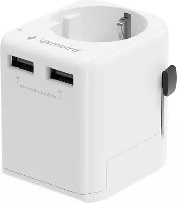 Immagine prodotto di GEMBIRD Gembird EU to Universal travel power adapter