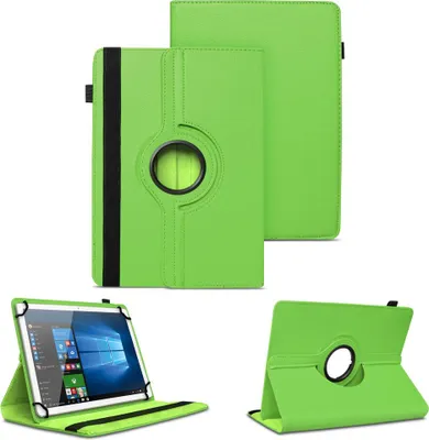 Produktbild von Tablet Hülle für Doogee Tab A9 /A9 Pro 10.1 360° Drehbar Case Cover Stand SchutzFarben:Grün