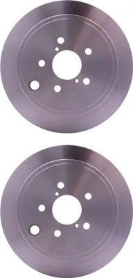 Produktbild von 2 Bremsscheiben voll Ø 58 mm 10 mm HELLA passend für u.a. SUBARU FORESTER