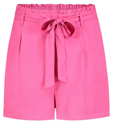 Produktbild von Fresh Made Elegante Paperbag Bermuda Shorts mit Bindeband Größe: XS