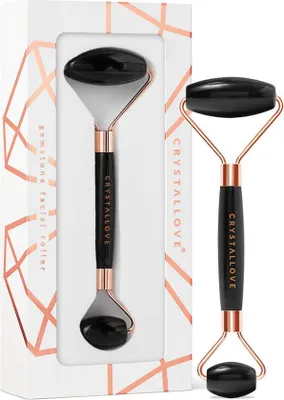 Obrázek produktu pro Masážní přístroj na obličej CRYSTALLOVE z černého obsidiánu