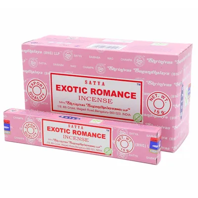 Produktbild von Satya Räucherstäbchen x LAVISA, Meditation, Aromatherapie, Räuchern, Weihrauch, Duft (Exotic Romance)