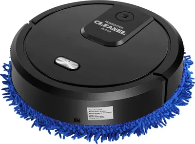 Obrázek produktu pro Robotický mop, dvojí použití, funkce zvlhčování, černý