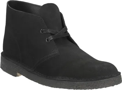 Produktbild von Clarks Boots Desert Boot, Rauleder, Schwarz, Herren