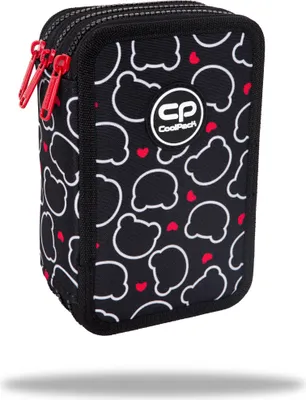 Zdjęcie produktu dla Piórnik 3-komorowy z wyposażeniem Coolpack Jumper 3 bear