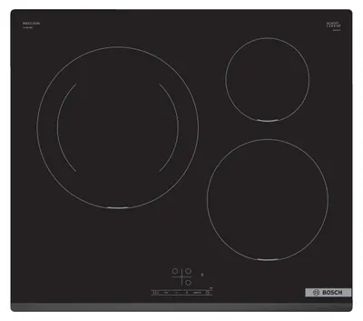 Zdjęcie produktu dla Bosch Puj631bb5e Płyta Indukcyjna 60 Cm 3 Palniki Czarny Czarny Jeden Rozmiar