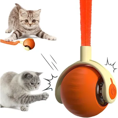 Produktbild von Katzenspielzeuge, Interaktive Katzenspielzeugbälle, Automatisch rollendes Katzenspielzeug, Interaktive Kätzchen Rollerball