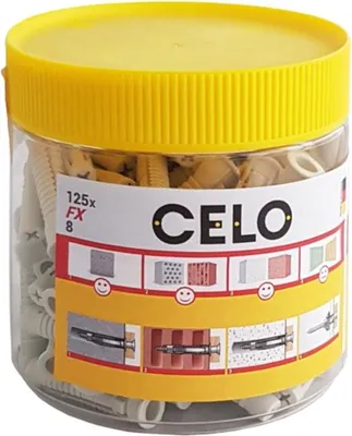 Produktbild von CELO Dübel FX 10 in der Runddose 10 Stk