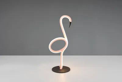 Immagine prodotto di Lampada da tavolo a LED, rosa, design fenicottero, H 35 cm