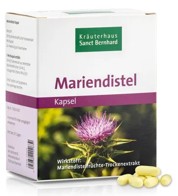 Produktbild von Sanct Bernhard Mariendistel - 90 Kapseln