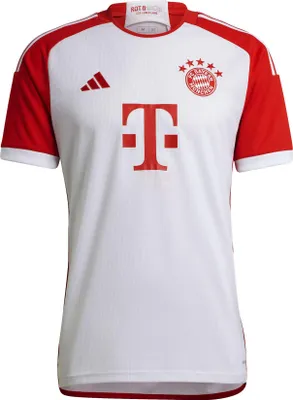 Produktbild von adidas Herren FC Bayern München Herren Heimtrikot 2023/24 weiß/rot XL