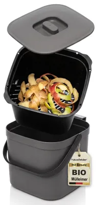 Produktbild von Biomülleimer Küche 5L mit Sieb & Deckel, KI-generiertes Bild